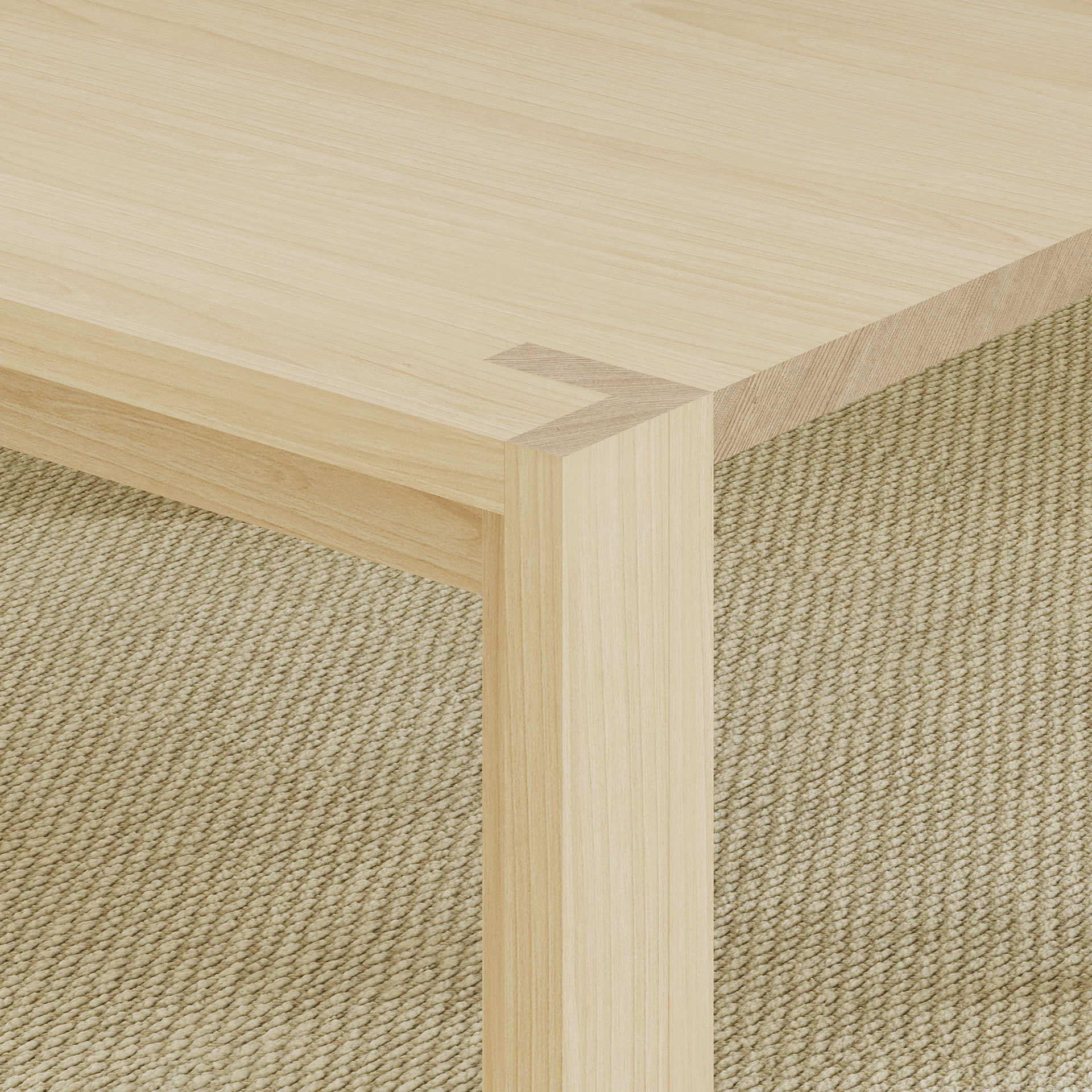 INTERVAL Coffee Table focuses on traditional craftsmanship and shapely details